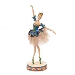 Ballerina Peacock figurine